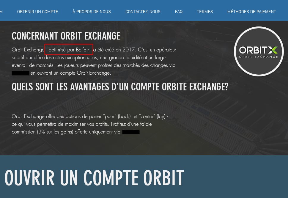 Où ouvrir un compte chez Orbit ?